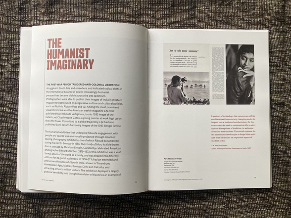 Open Convergence spread with group archival photographs