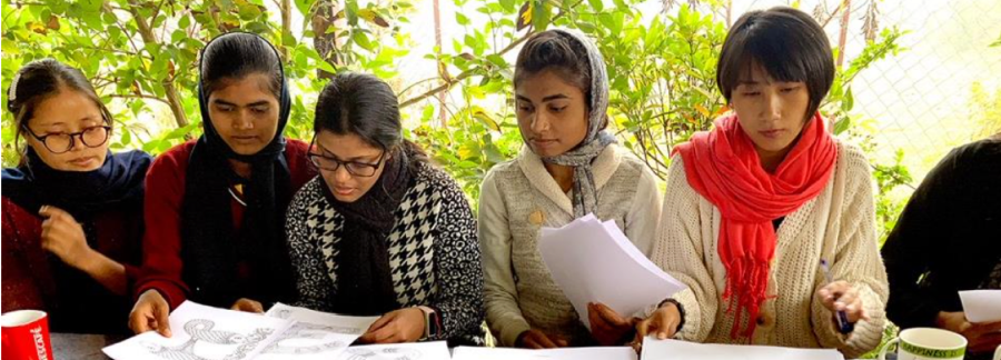 Classroom testing of Akshar Chitra with children