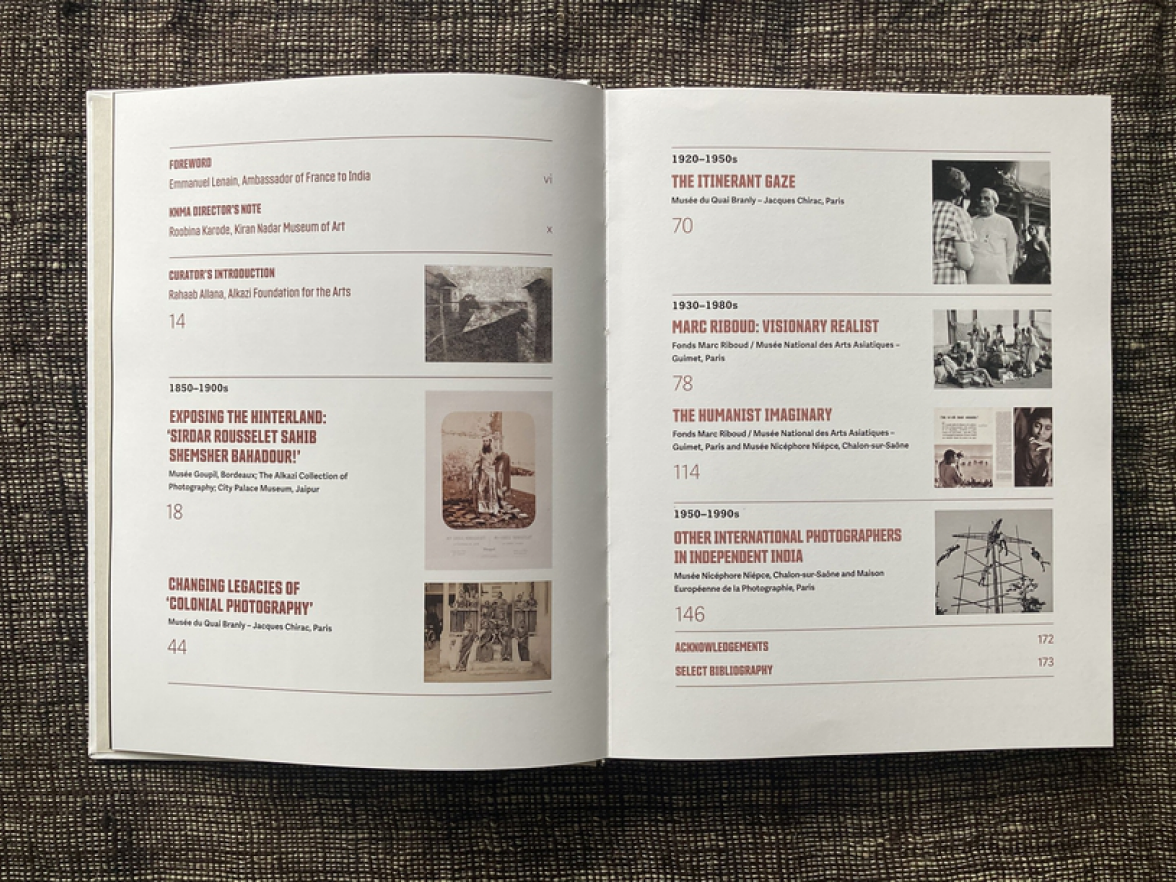 Open Convergence spread with archival portrait and caption