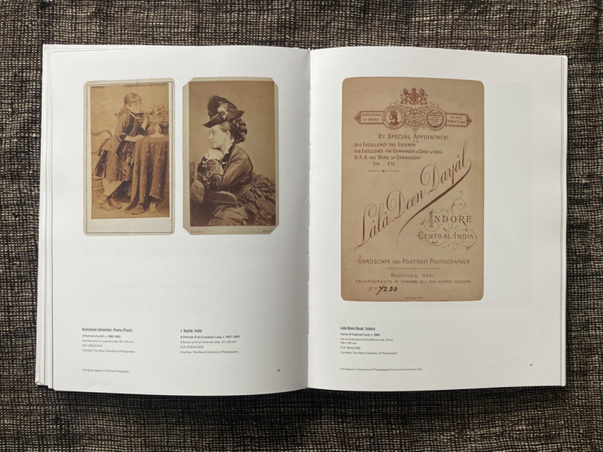 Open Convergence spread with a standing portrait and facing text