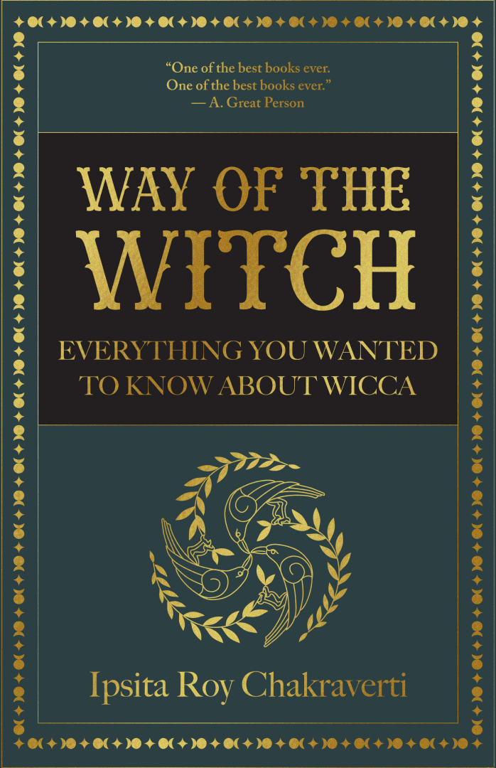 Green cover iteration with gold foil border